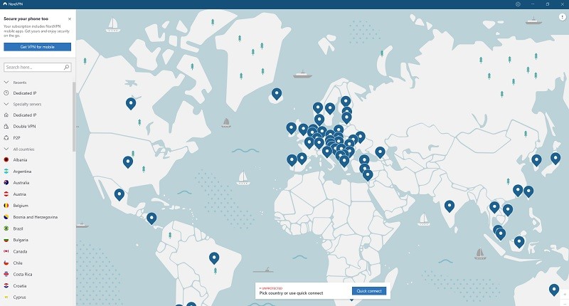 Connect to NordVPN