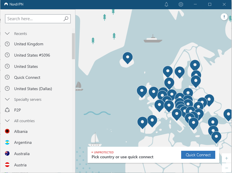 Se connecter à NordVPN