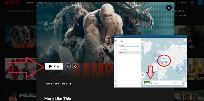 How to watch Rampage (2018) on Netflix From Anywhere in the World