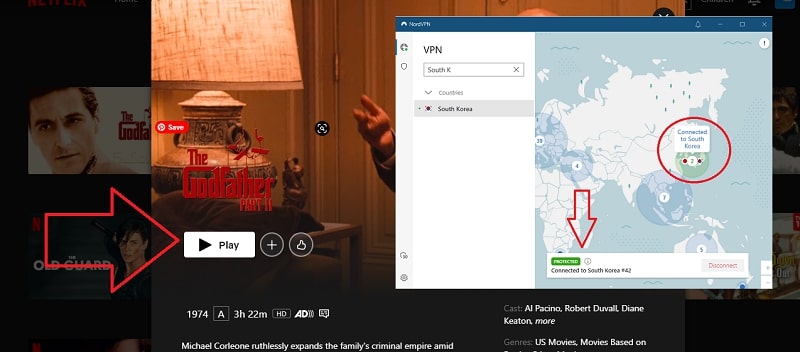 Watch The Godfather: Part II on Netflix From Anywhere in the World