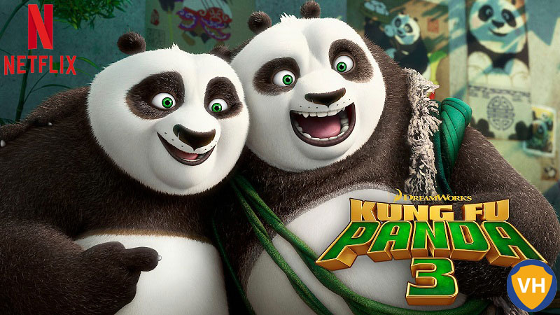 Watch Kung Fu Panda 3 on NetFlix From Anywhere in the World