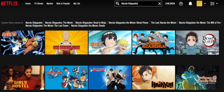 How to Watch Naruto Shippuden all 21 Seasons on Netflix - VPN Helpers