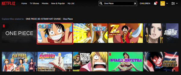Watch One Piece on Netflix 2