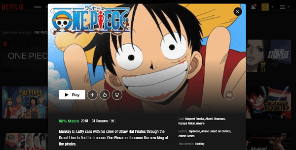 Watch One Piece on Netflix 3