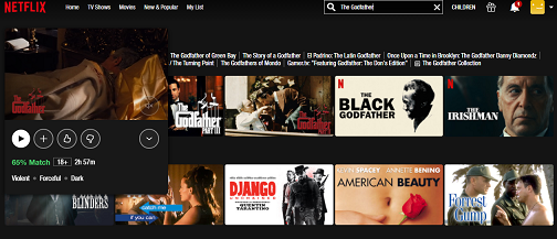 Watch The Godfather Trilogy on Netflix 3