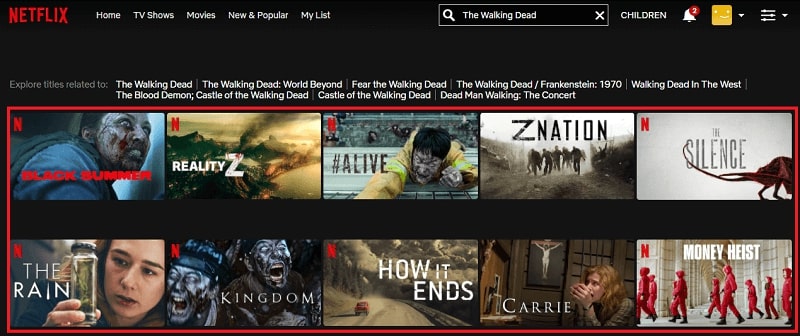 Watch The Walking Dead on Netflix 1