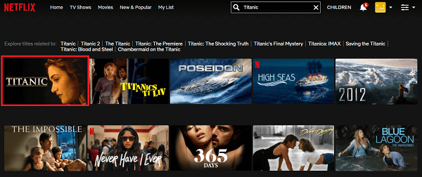 Is Titanic (1997) on Netflix? [Answered]