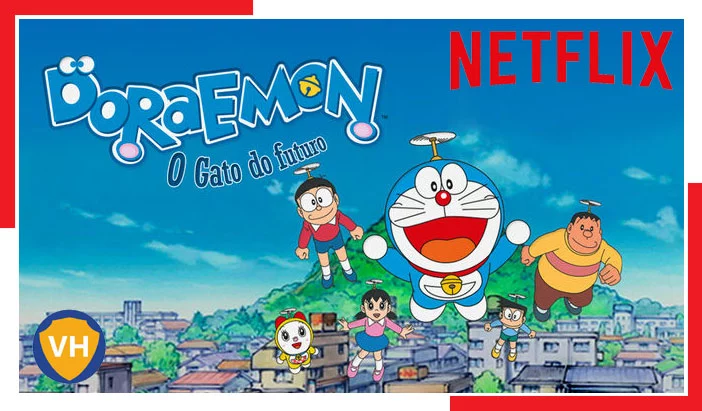 Watch Doraemon all Episodes on Netflix From Anywhere in the World