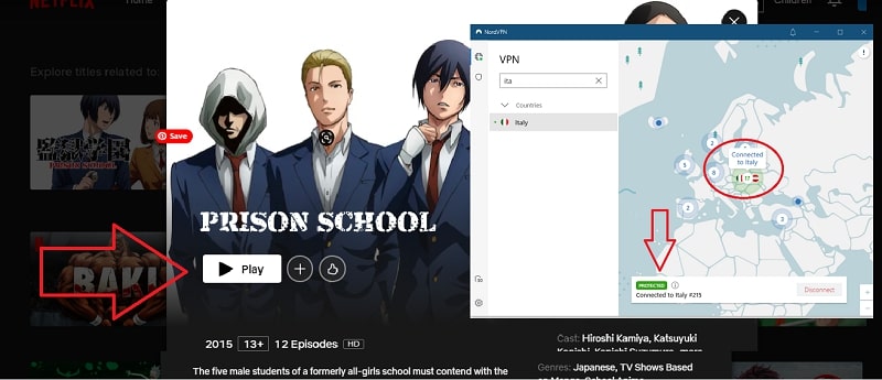 Watch Prison School all Episodes on Netflix From Anywhere in the World