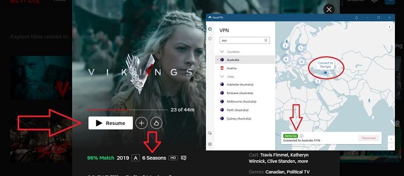 Watch Vikings all 6 Seasons on Netflix From Anywhere in the World