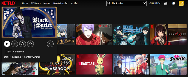 Watch Black Butler All 4 Seasons On Netflix From Anywhere In The World