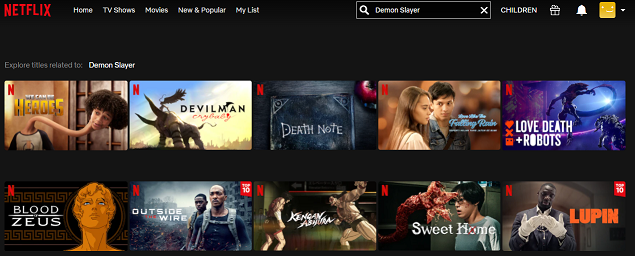 demon slayer movie release date on netflix india