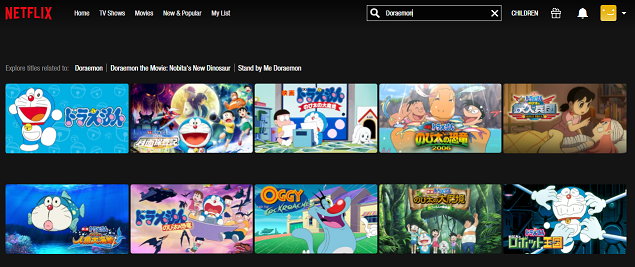 Watch Doraemon all Episodes on Netflix 2