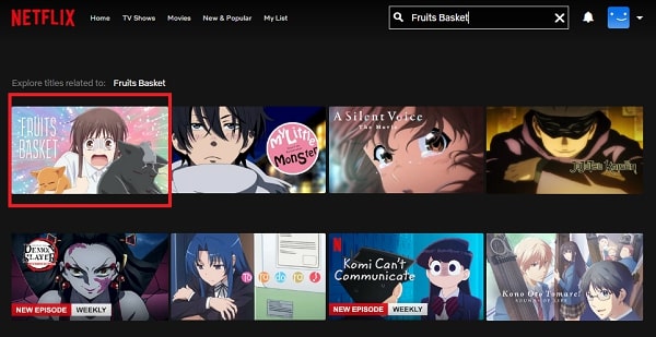 Watch Fruits Basket on NetFlix both of the 2 Seasons From Anywhere in the World
