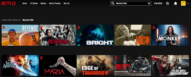 Watch Machete Kills on Netflix 1