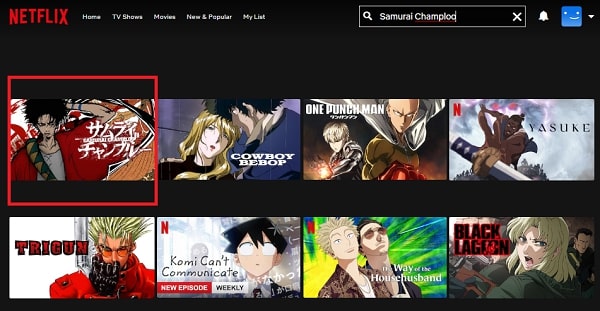 Watch Samurai Champloo all Episodes on NetFlix From Anywhere in the World