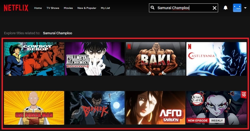 Watch Samurai Champloo all Episodes on NetFlix From Anywhere in the World