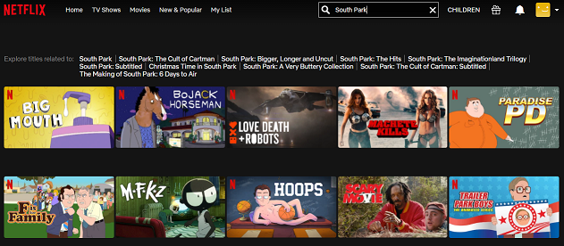 Watch South Park Latest Episodes on Netflix From Anywhere in the World