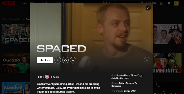 Watch Spaced on Netflix 3