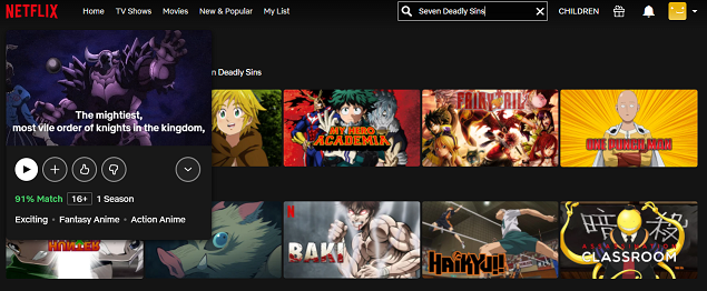 Watch The Seven Deadly Sins: All 4 Seasons on NetFlix From Anywhere in the  World