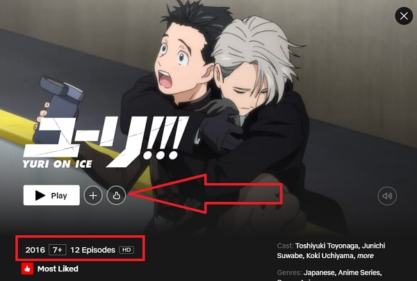 Watch Yuri on Ice all Episodes on NetFlix From Anywhere in the World
