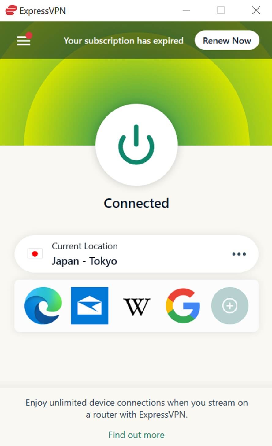 Connect to Japan Server 2