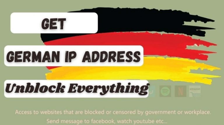 How to get an German IP Address & location