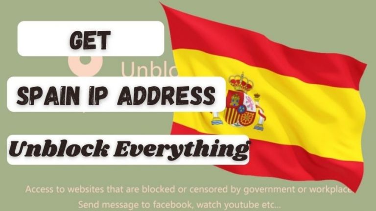 How to get an Spain IP Address & location