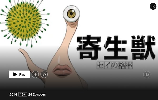 Watch Parasyte: The Maxim all Episodes on Netflix From Anywhere in the World