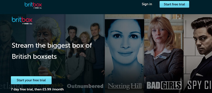 Unblock BritBox from anywhere outside the UK