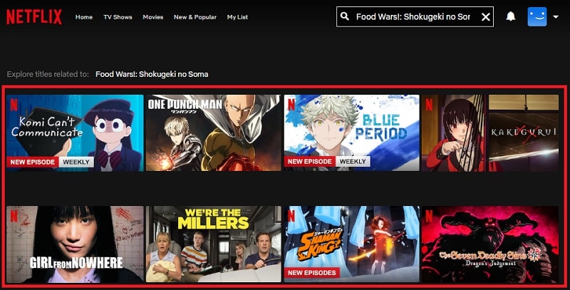 Watch Food Wars! Shokugeki no Soma all 5 Seasons on Netflix From Anywhere in the World