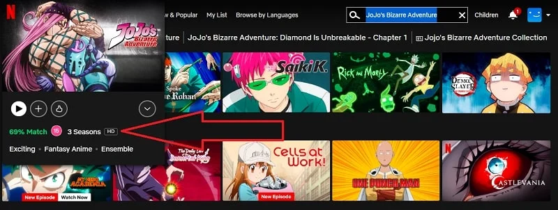 JoJo’s Bizarre Adventure: Cómo ver la temporada 4 en NetFlix desde cualquier lugar del mundo
