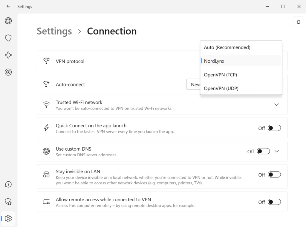 NordVPN Protocols