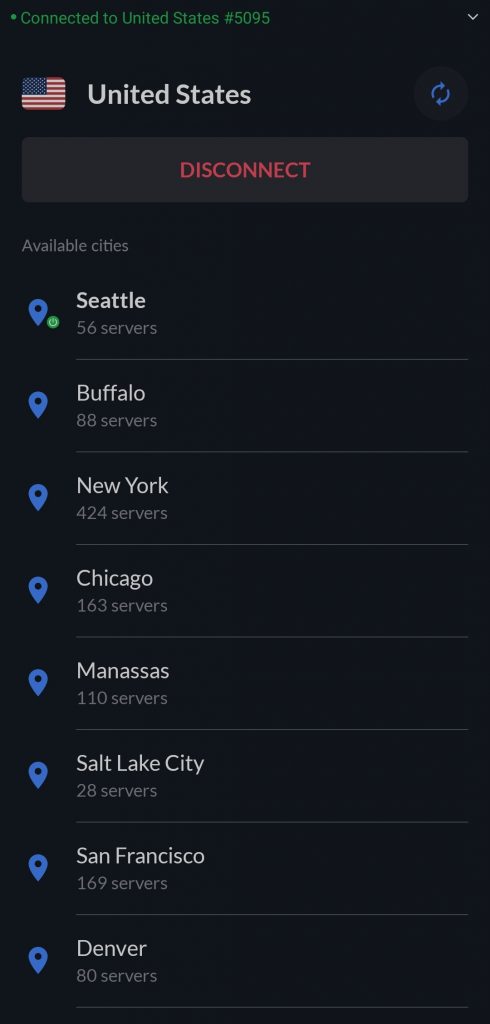 You can also search the Specific server