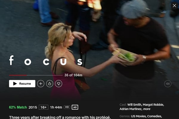 Watch Focus on Netflix From Anywhere in the World
