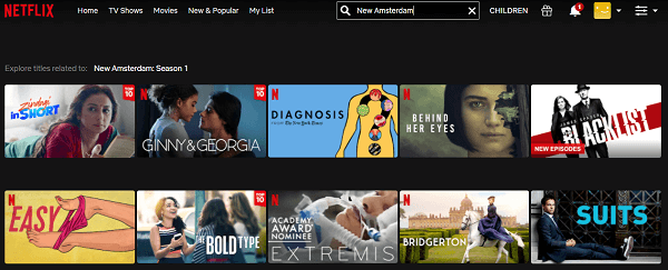 Watch New Amsterdam - season 2 on Netflix 1