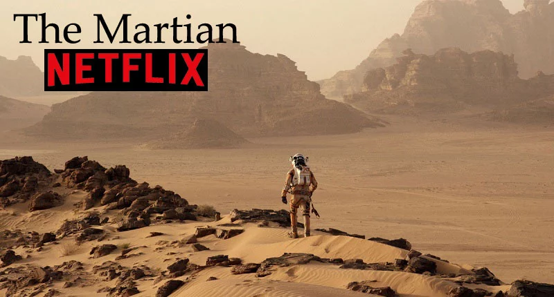 Mira The Martian en Netflix desde cualquier parte del mundo
