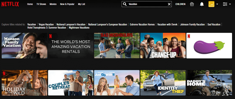Watch Vacation (2015) on Netflix 1