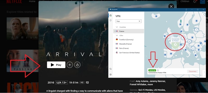 Watch Arrival Movie (2016) on Netflix From Anywhere in the World