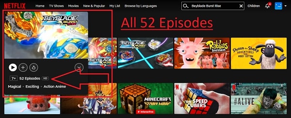 Watch Beyblade Burst Rise on Netflix: Season 1 All 52 Episodes from Anywhere in the World