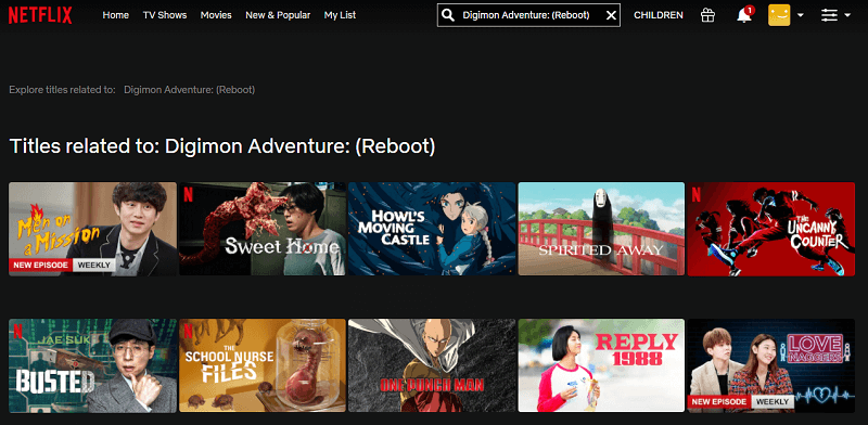 Watch Digimon Adventure - (Reboot) on Netflix 2