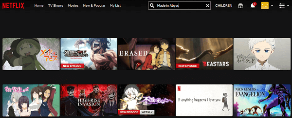 Watch Made in Abyss on Netflix 2