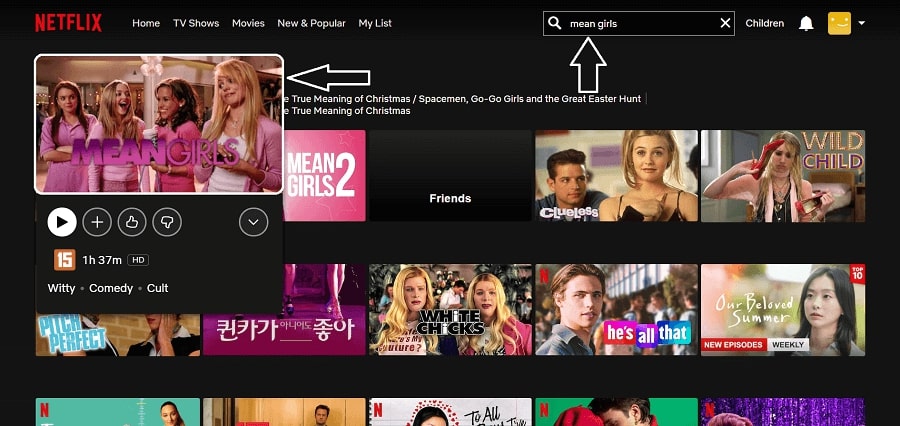 Watch Mean Girls on Netflix 2