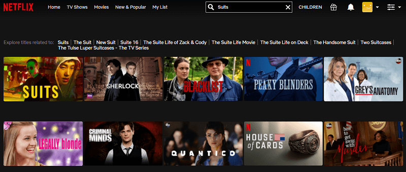 Guarda Suits su Netflix 1