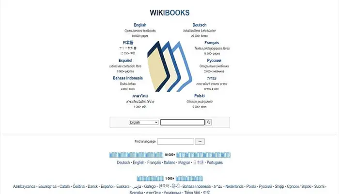Wikilivros - Rastreador de e-books