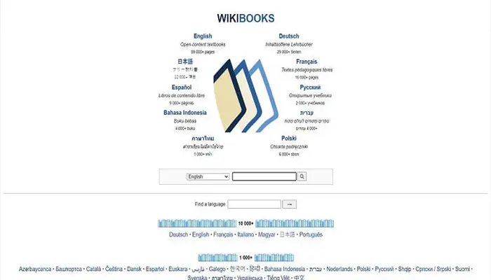 WikiBooks - rastreador de e-books