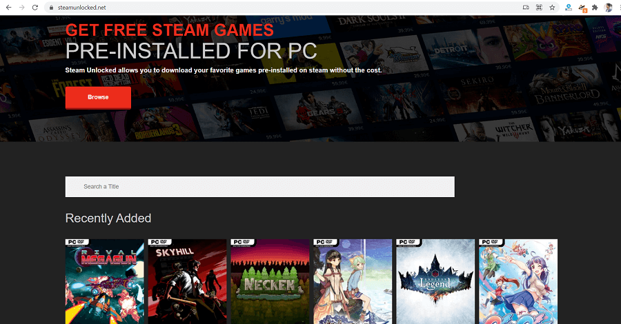 What is SteamUnlocked? Is it legit and safe for downloading games
