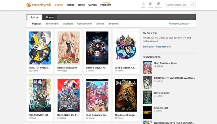 Top 21 Free Anime Sites for Streaming and Downloading - VPN Helpers