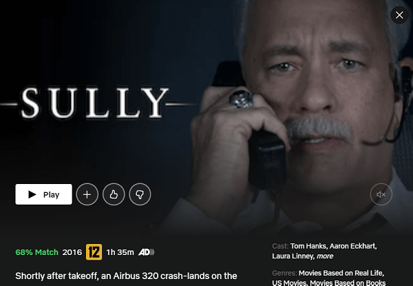 Watch Sully onNetflix