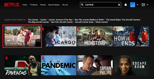 Watch Carriers (2009) on Netflix